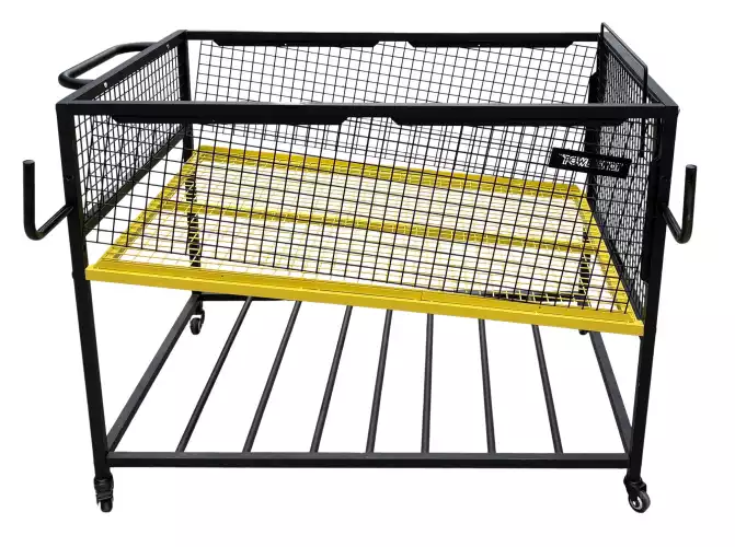 CAGE DE RANGEMENT POUR BALLONS SUR ROUES