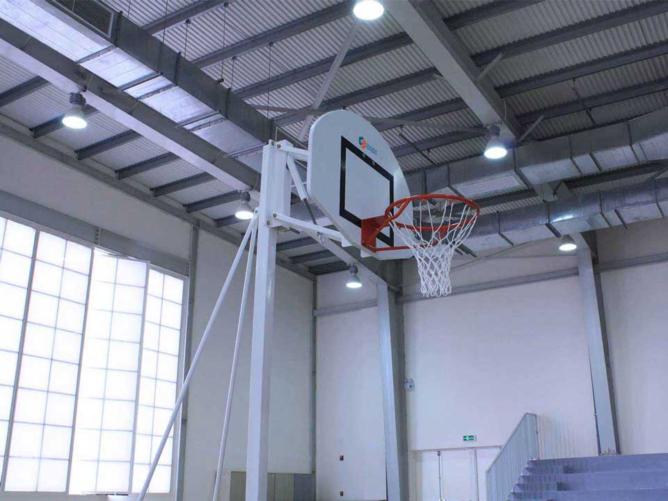 PANNEAU DE BASKET 1/2 LUNE FIBRE DE VERRE - SODEX SPORT