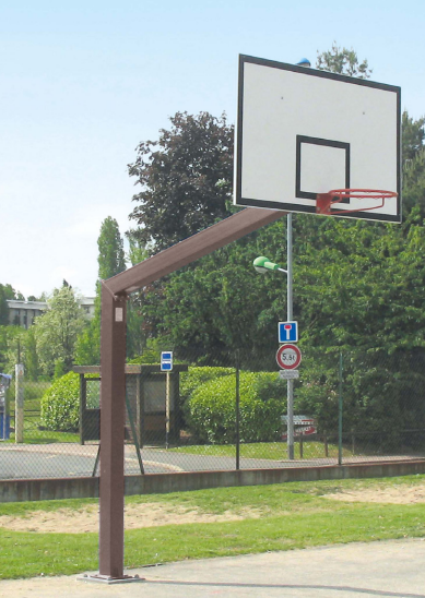 BUT DE BASKETBALL ANTICASSE DEPORT 2,25 M - METALUPLAST