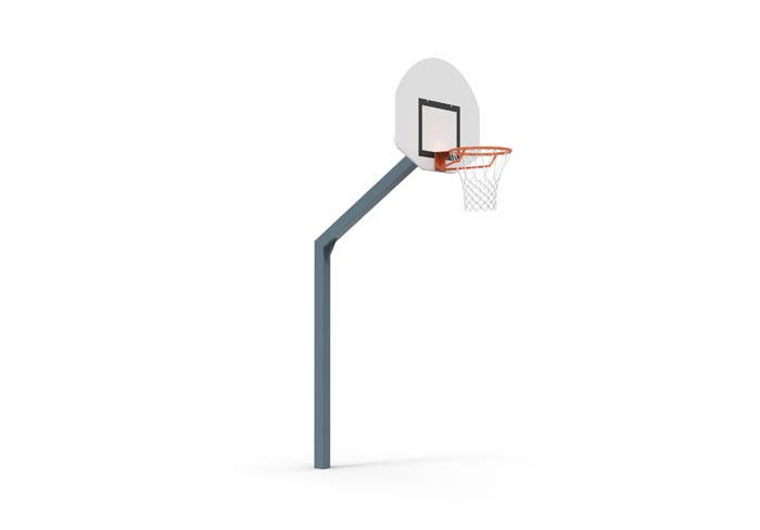 BUT DE BASKETBALL ANTICASSE DEPORT 1,20 M HAUTEUR 2,60 M - METALUPLAST