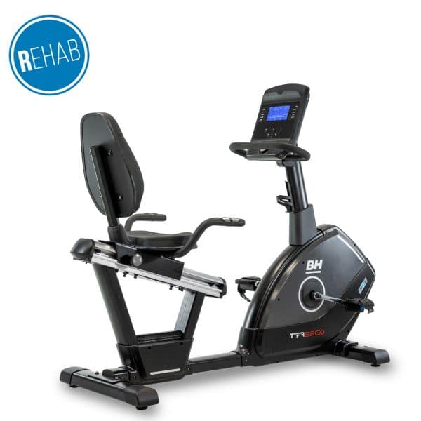 VÉLO SEMI-ALLONGÉ TFR ERGO MED NOIR - BH FITNESS