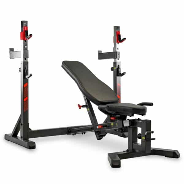 RACK OLYMPIQUE G510 AVEC BANC MULTIPOSITIONS - BH FITNESS