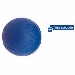 BALLE DE BASEBALL MOUSSE 60 MM