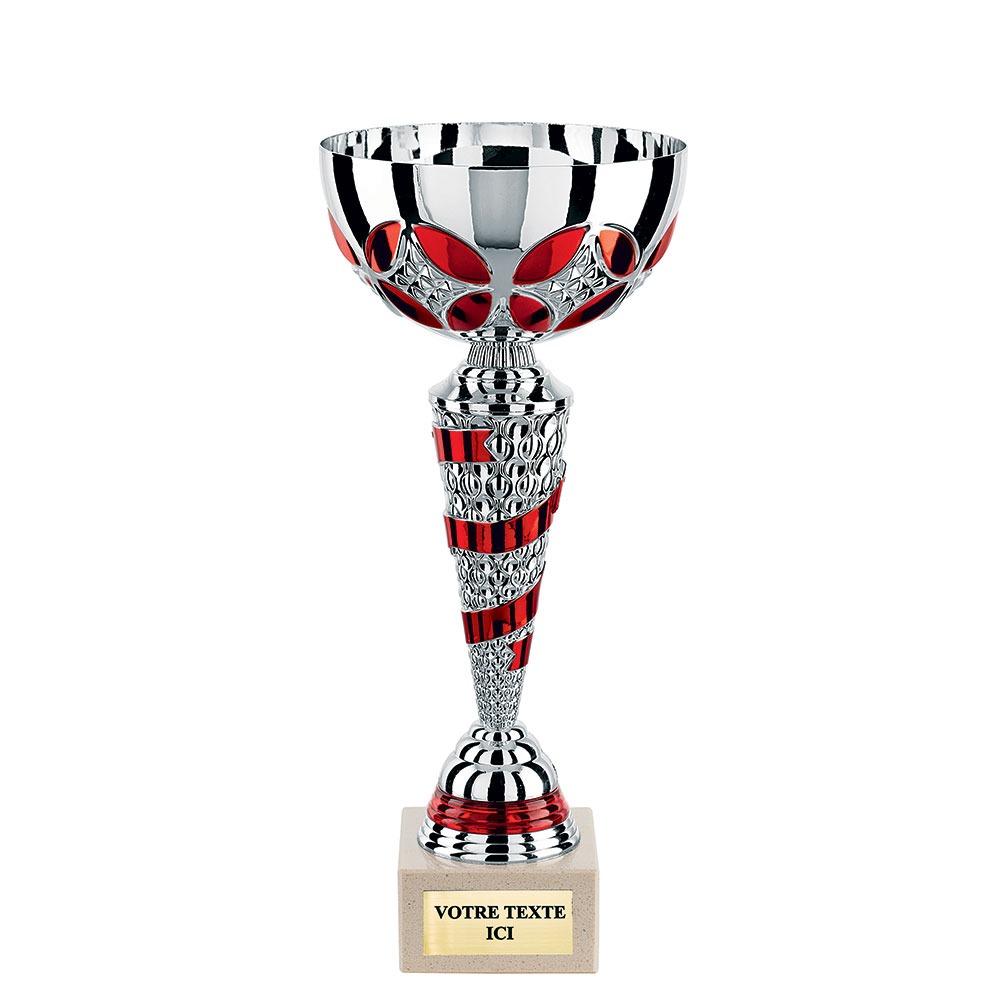 COUPE CLASSIQUE ARGENT ROUGE CP4261