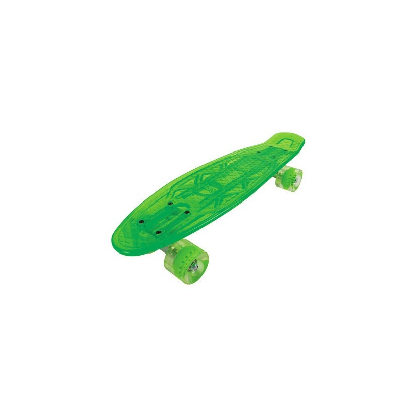 SKATEBOARD SCOLAIRE TRANSPARENT 61 CM