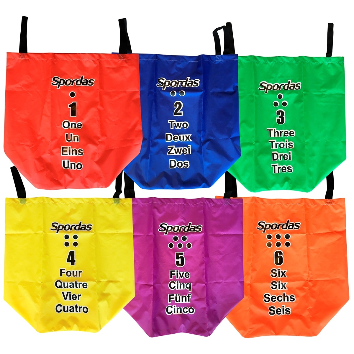 LOT DE 6 SACS DE SAUT