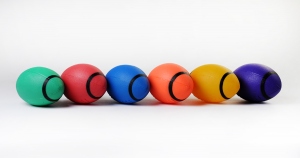 BALLON DE RUGBY EN PVC - JUNIOR - SPORTEUS