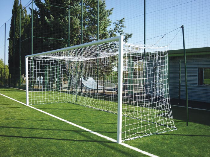 BUTS DE FOOTBALL EN ALU ROND SANS CROCHETS - METALUPLAST