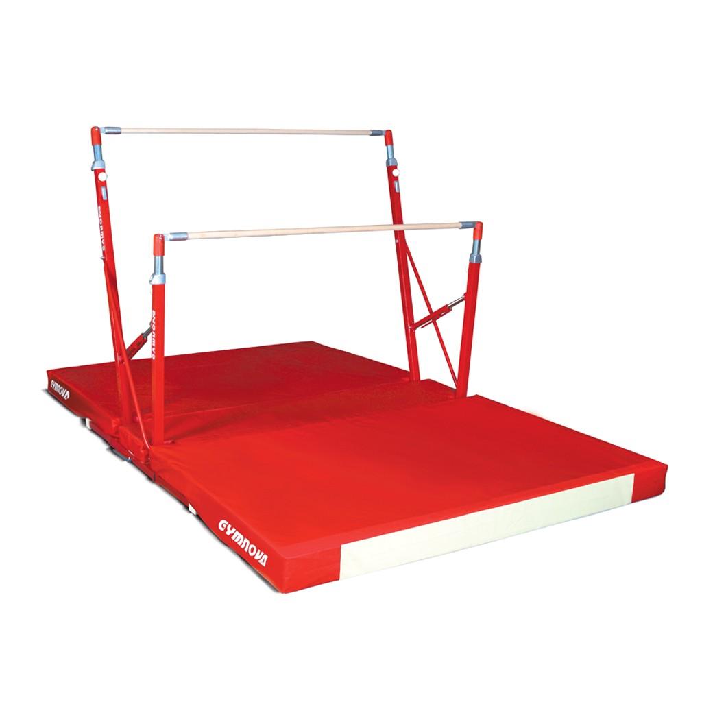 ENSEMBLE BARRES ASYMETRIQUES ET MATELAS - GYMNOVA