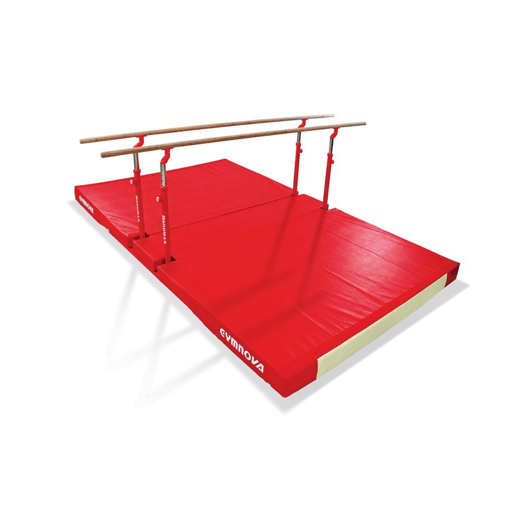 ENSEMBLE BARRES PARALLELES ET MATELAS - GYMNOVA