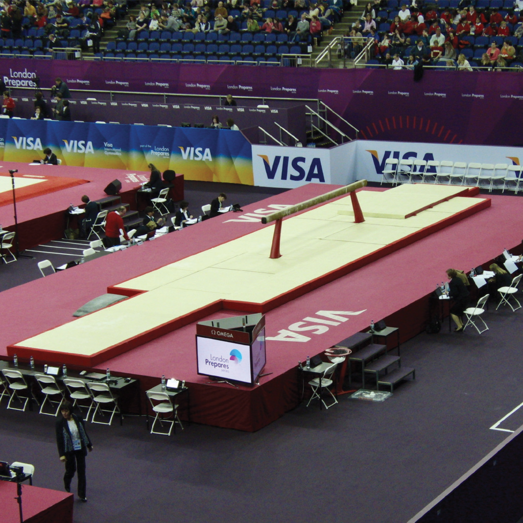 ENSEMBLE DE TAPIS POUR POUTRE DE COMPETITION « LONDON » - GYMNOVA