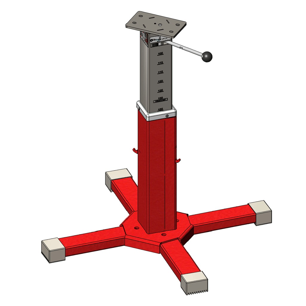 PIED CENTRAL COMPLET SANS PROTECTION - GYMNOVA