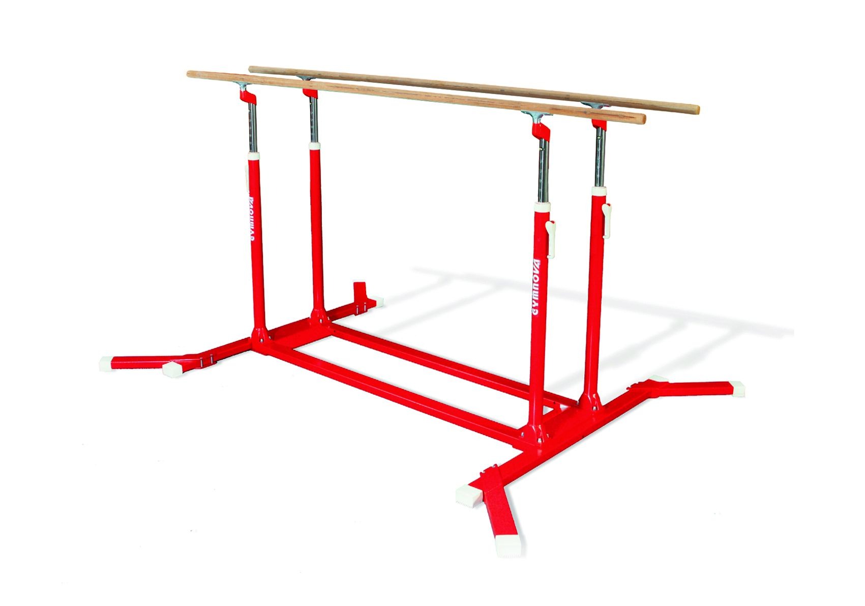 BARRES PARALLELES DE COMPETITION AVEC CHASSIS RENFORCE HOMOLOGUE FIG - GYMNOVA