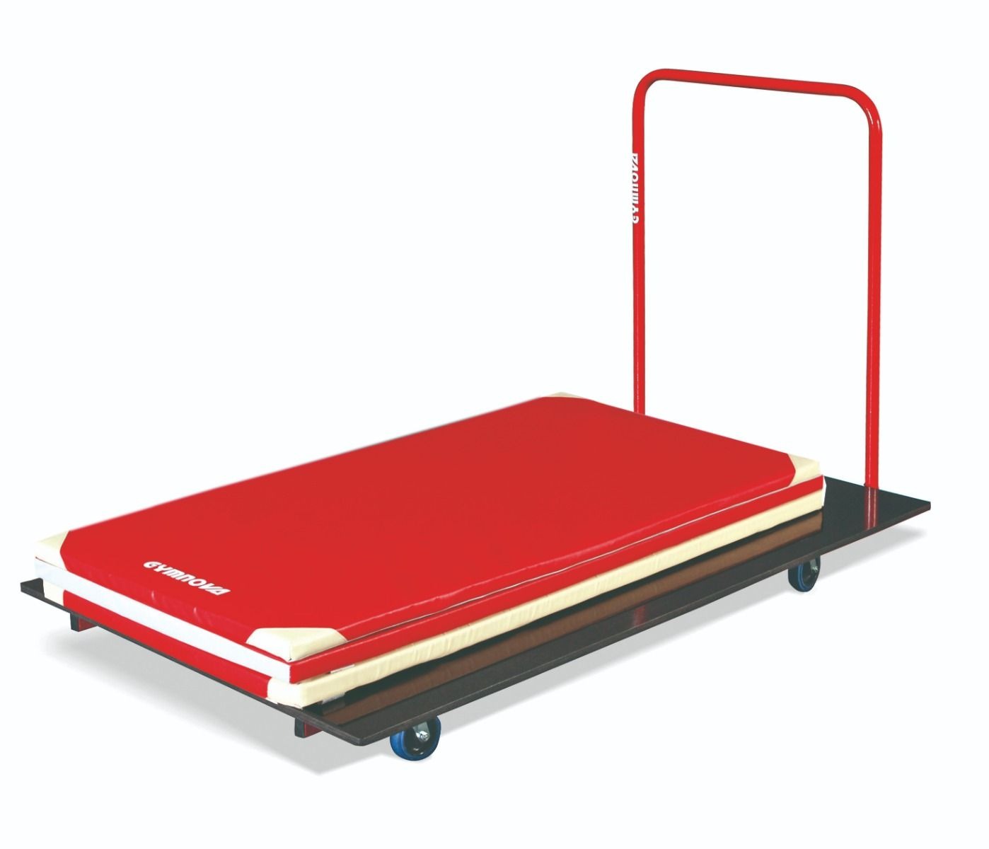 CHARIOT DE TRANSPORT POUR RANGEMENT HORIZONTAL DE TAPIS ET MATELAS - GYMNOVA