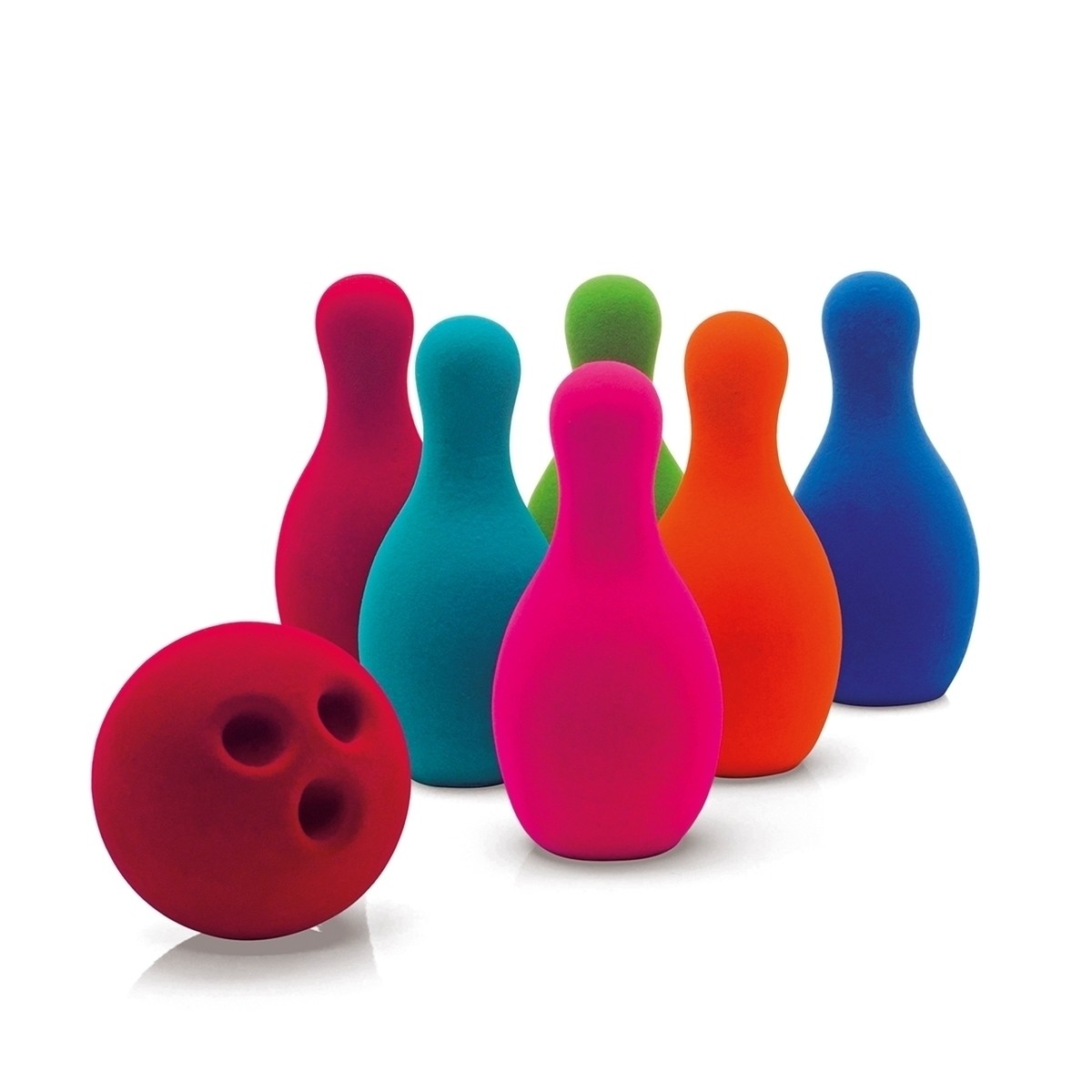 JEU DE BOWLING EN MOUSSE 15 CM - MEGAFORM