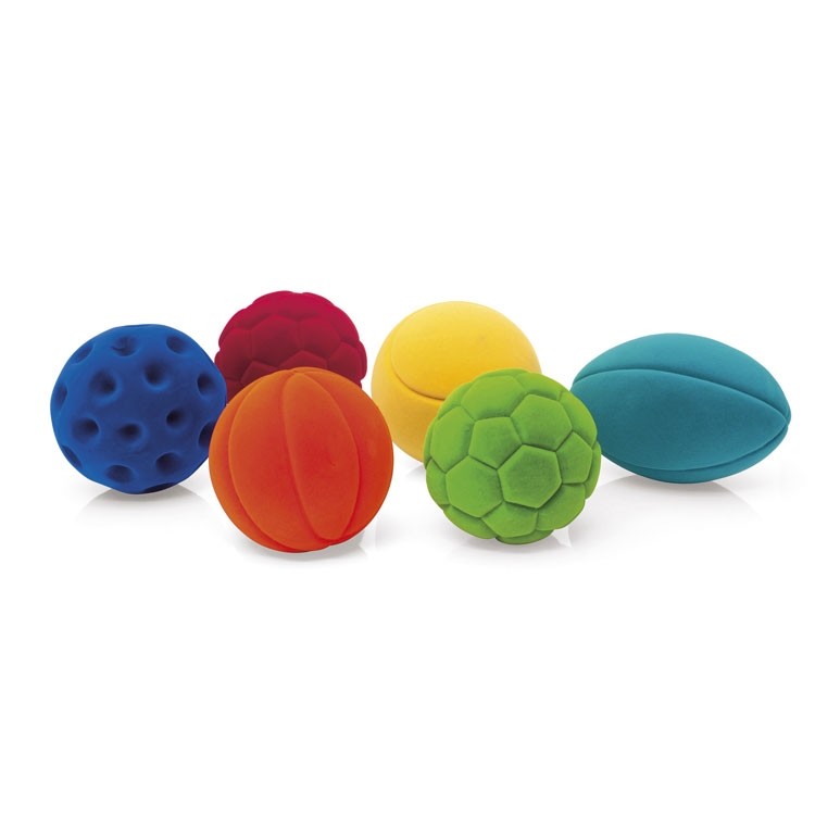 LOT DE 6 BALLES DE SPORT - MEGAFORM