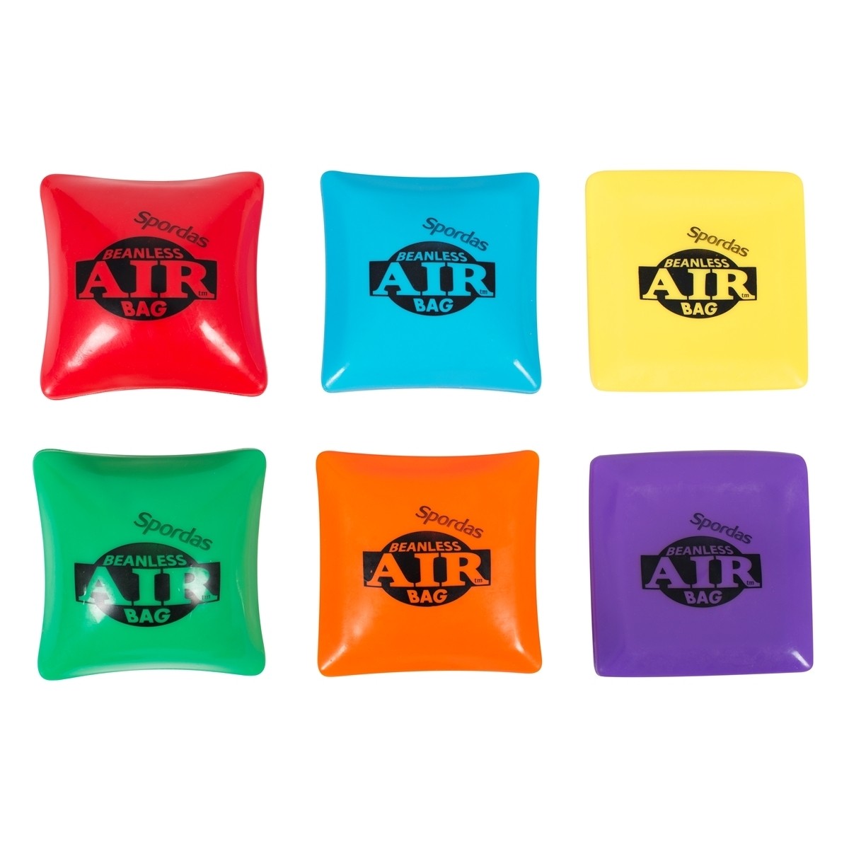 LOT DE 6 COUSSINS D'AIR SPORDAS - MEGAFORM