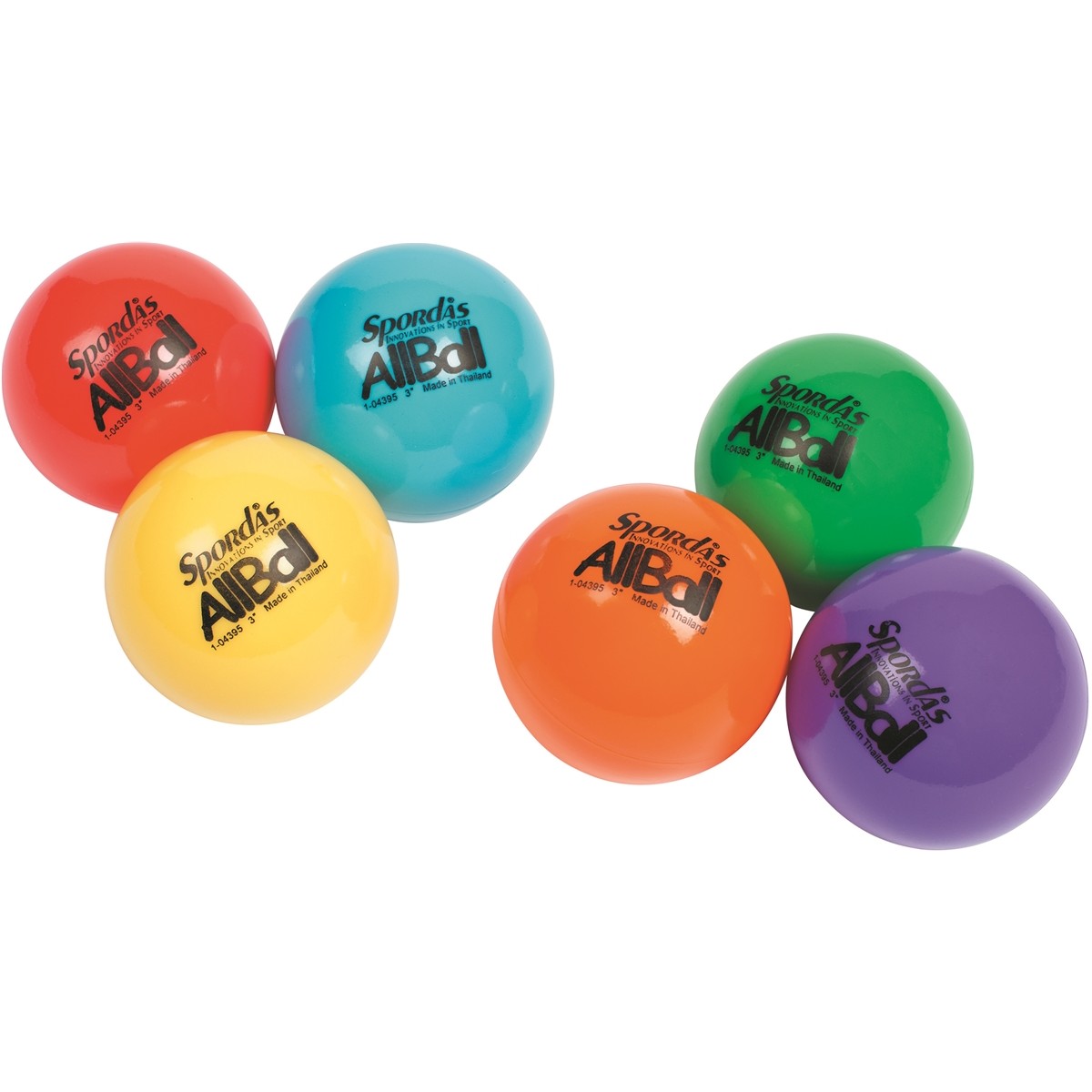 LOT DE 6 BALLES MULTIUSAGES - MEGAFORM