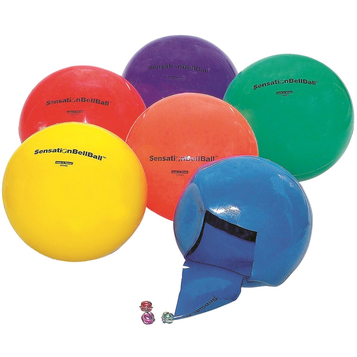 LOT DE 6 BALLES SONORES - MEGAFORM