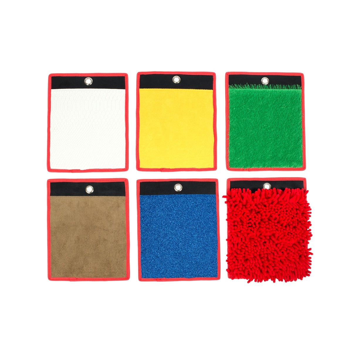 LOT DE 6 MINI TAPIS SENSORIELS - MEGAFORM