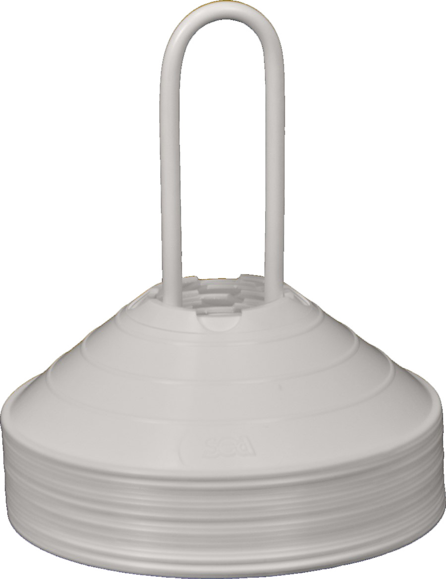 LOT DE 20 ET 40 COUPELLES EXTRA-SOUPLES BLANCHES AVEC ENCOCHE
