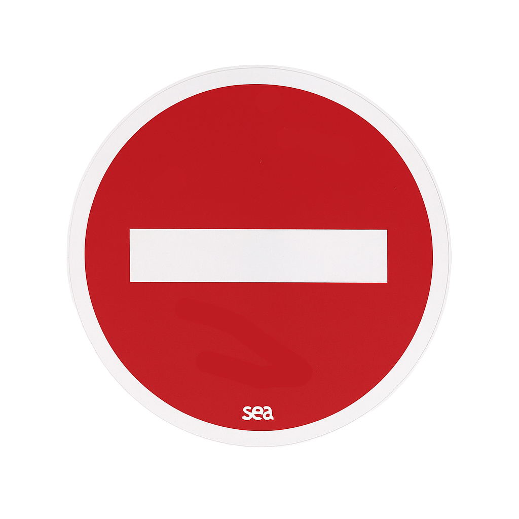 PANNEAU SÉCURITÉ ROUTIÈRE - SENS INTERDIT