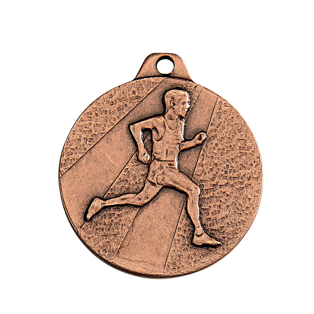 MÉDAILLE FRAPPÉE BRONZE RUNNING 32 MM