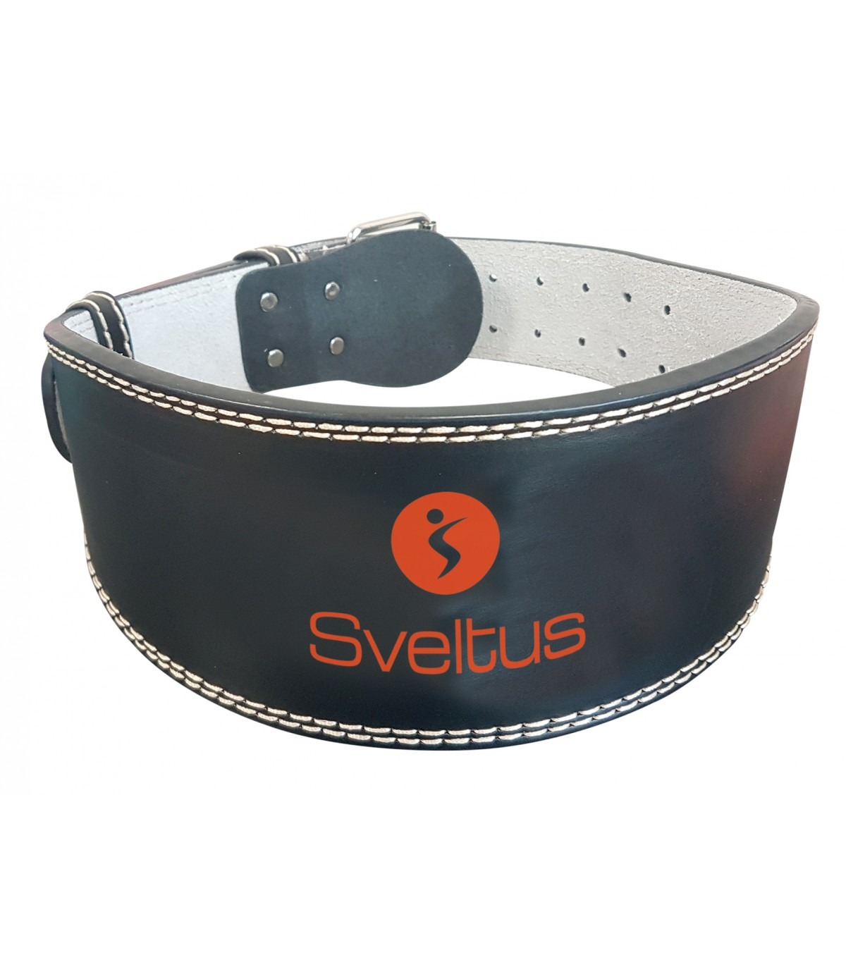 CEINTURE DE FORCE CUIR HALTEROPHILIE - SVELTUS