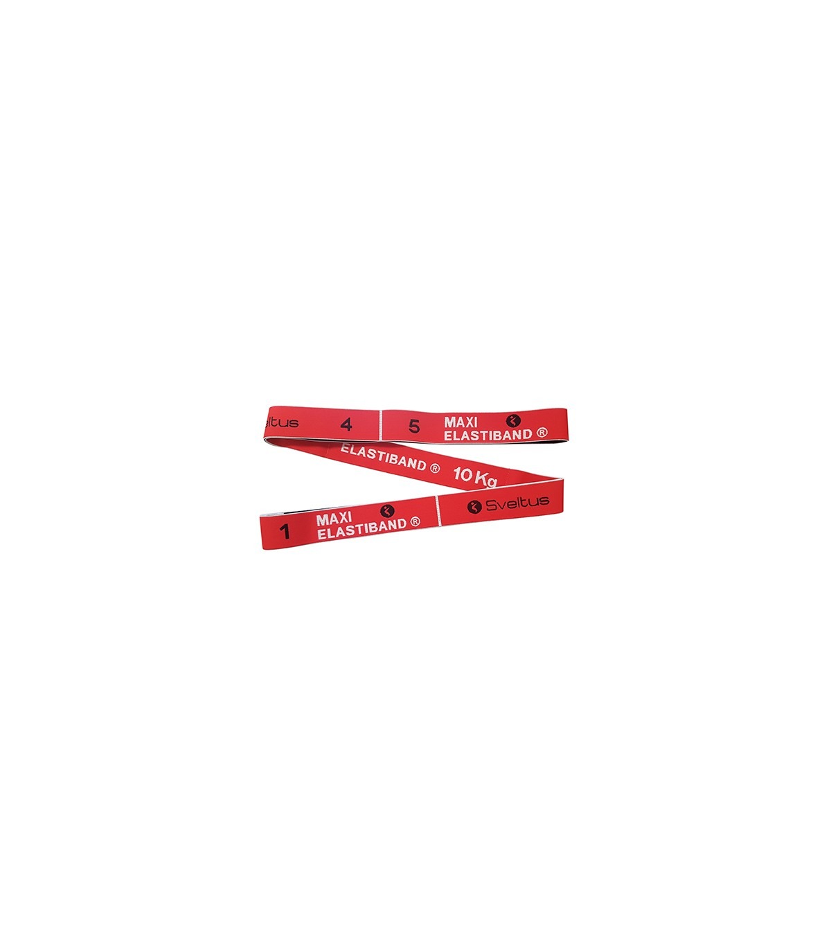 MAXI ELASTIBAND ROUGE 10 KG - SVELTUS