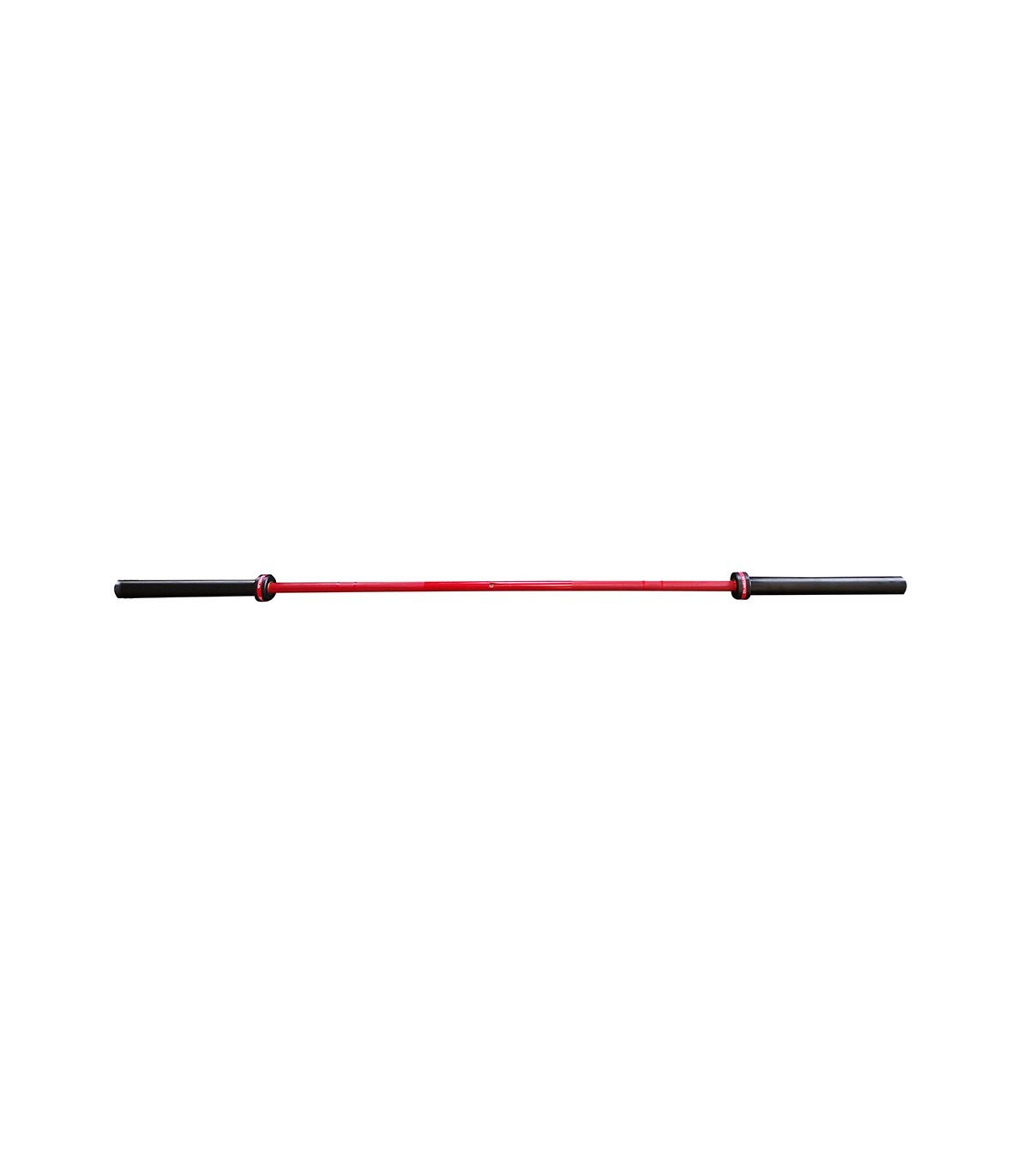 BARRE OLYMPIQUE 220 CM ROUGE - SVELTUS