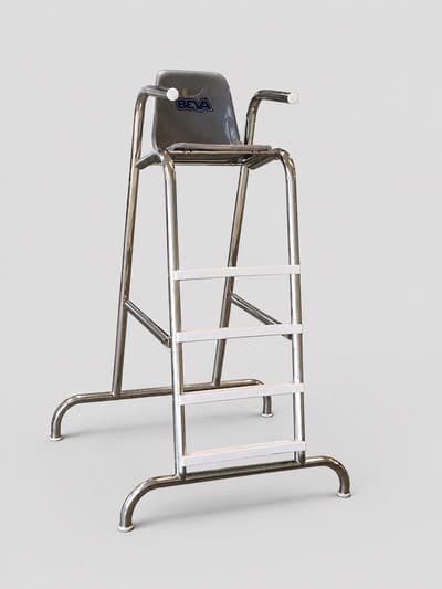 CHAISE DE SURVEILLANCE 1,8 M ACIER - SEVA PISCINE