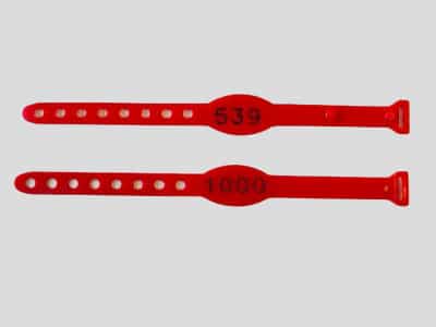 BRACELET PLASTIQUE N° SÉRIE - SEVA PISCINE
