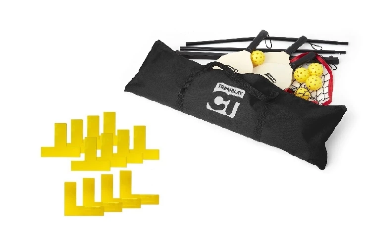 KIT DE PICKLEBALL AVEC MARQUAGES