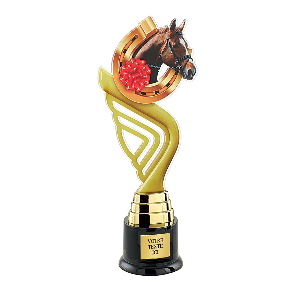 TROPHEE ACRYLIQUE EQUITATION 31 CM PN023