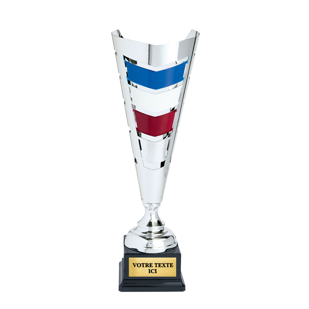 COUPE PRESTIGE ARGENT / BLEU / BLANC / ROUGE - CP5326A