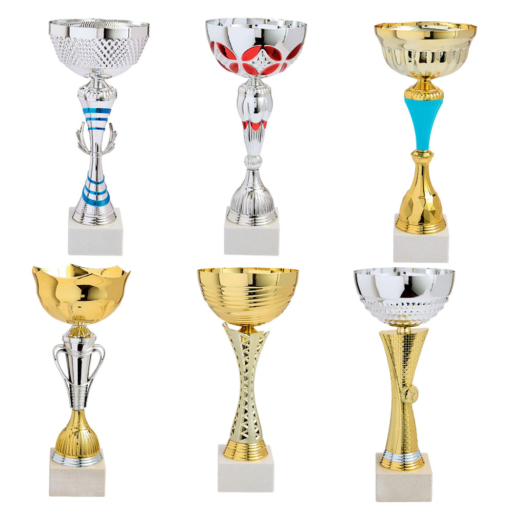 LOT DE 6 COUPES 36,6 CM - LT625