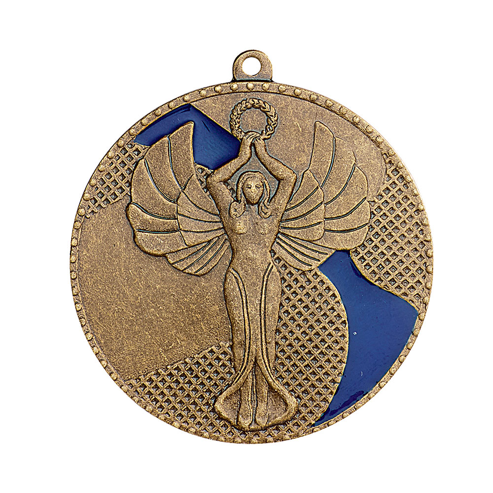 MÉDAILLE FRAPPÉE ET BLEU VICTOIRE 50 MM - M265