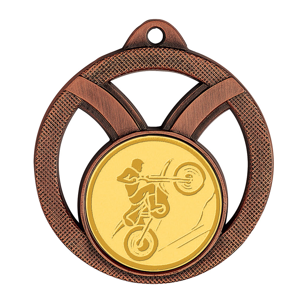 MÉDAILLE PORTE-CENTRE ZAMAK 45 MM  - M419