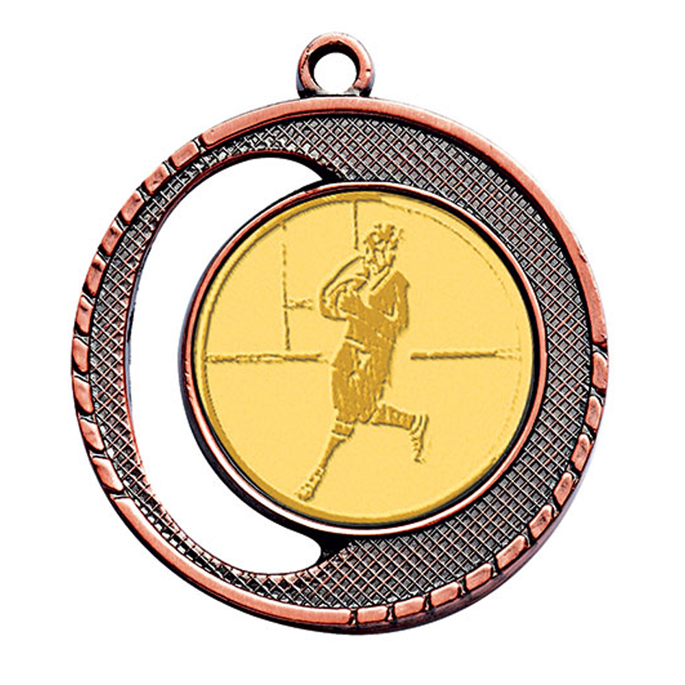 MÉDAILLE PORTE-CENTRE ZAMAK 40 MM  - M428