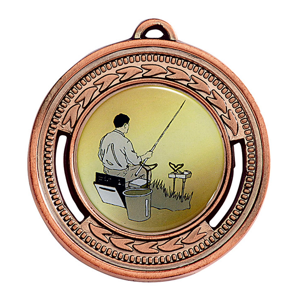 MÉDAILLE PORTE-CENTRE ZAMAK 40 MM  - M431