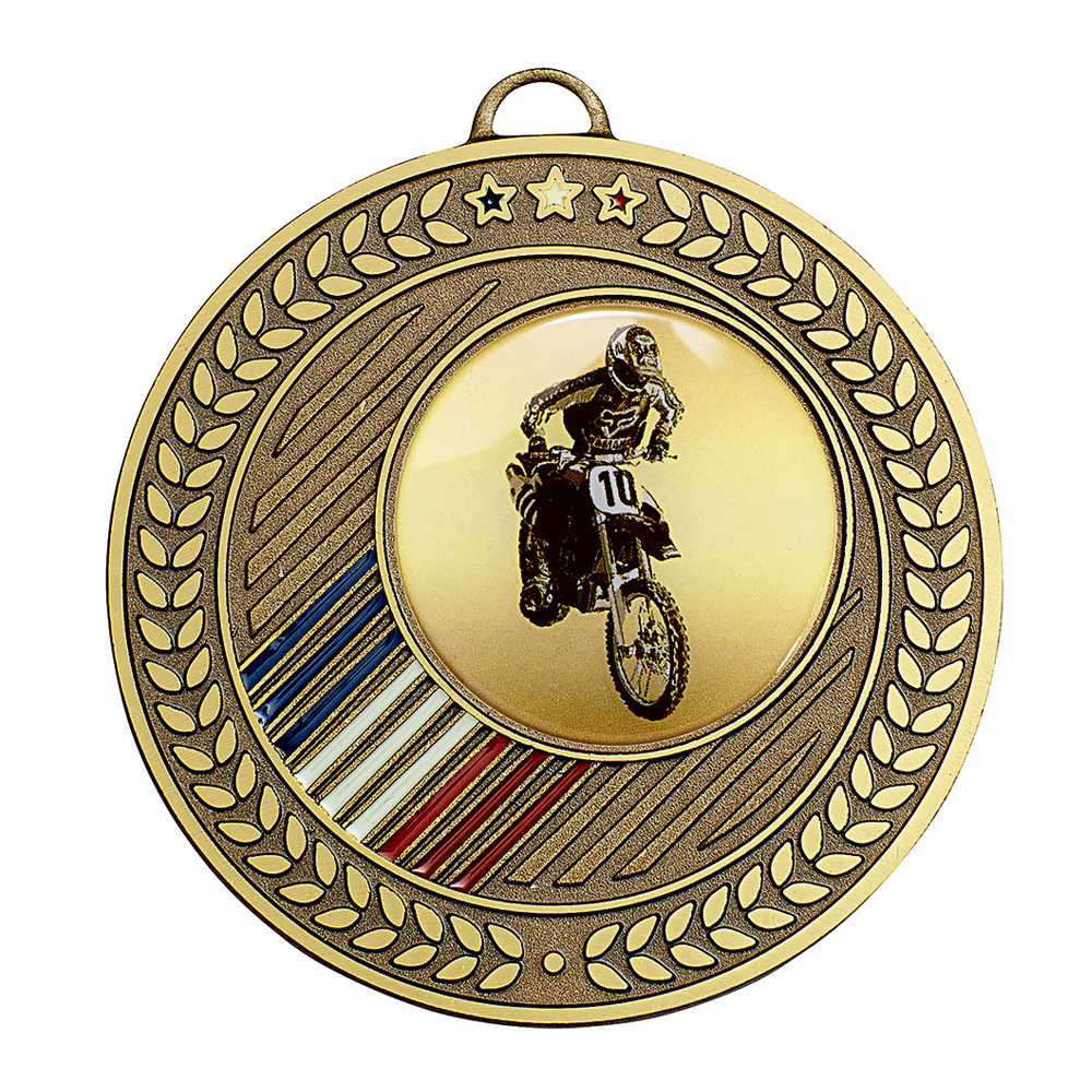 MÉDAILLE PORTE-CENTRE LAITON 50 MM  - M500