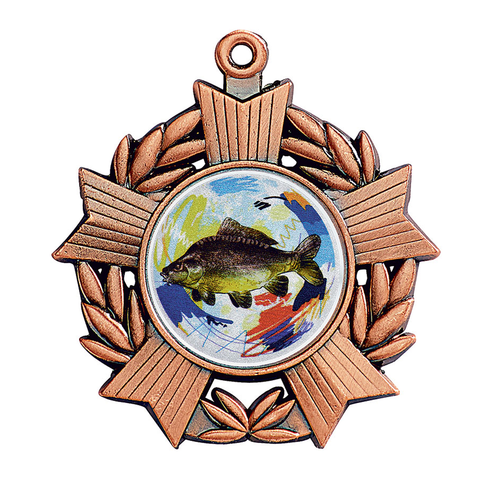 MÉDAILLE PORTE-CENTRE ZAMAK 50 MM  - M555