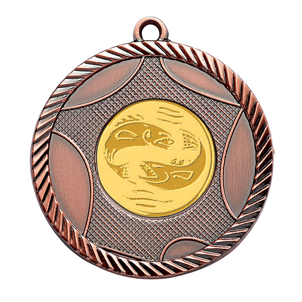 MÉDAILLE PORTE-CENTRE ZAMAK 50 MM  - M562