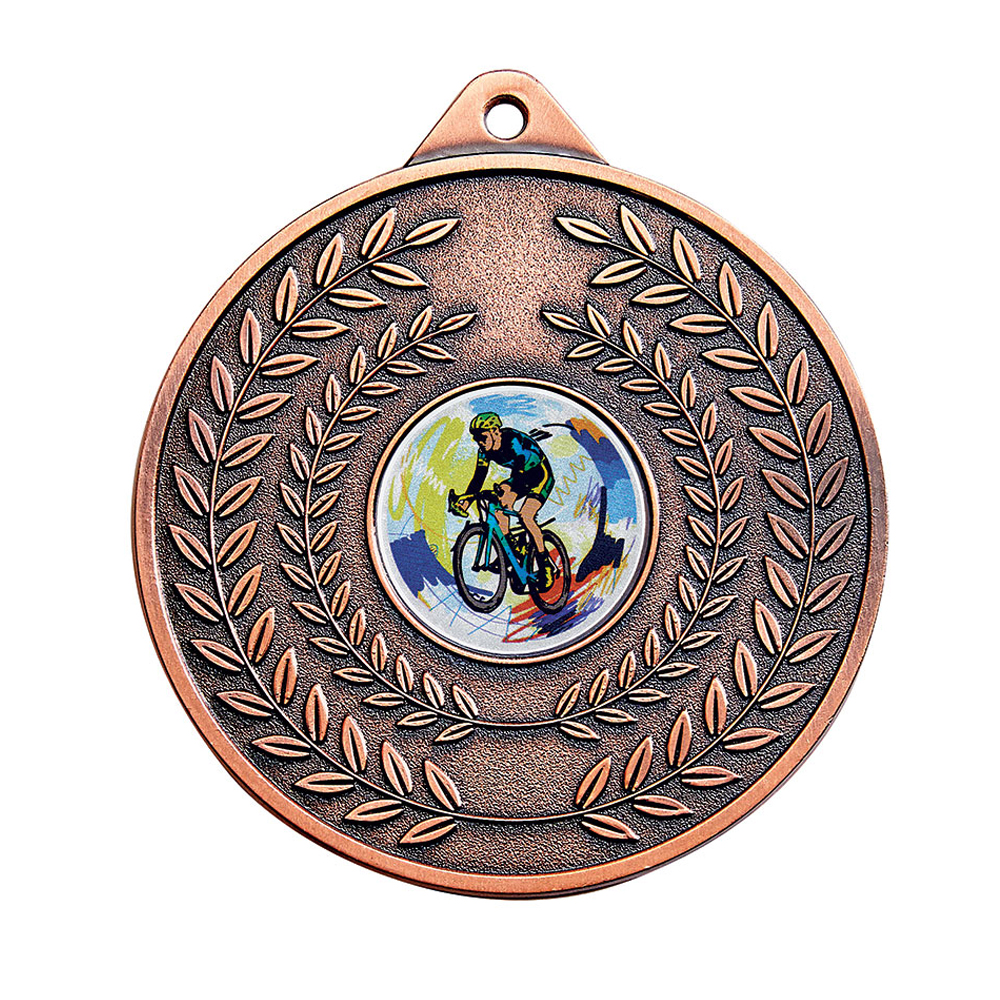 MÉDAILLE PORTE-CENTRE ZAMAK 70 MM  - M7002