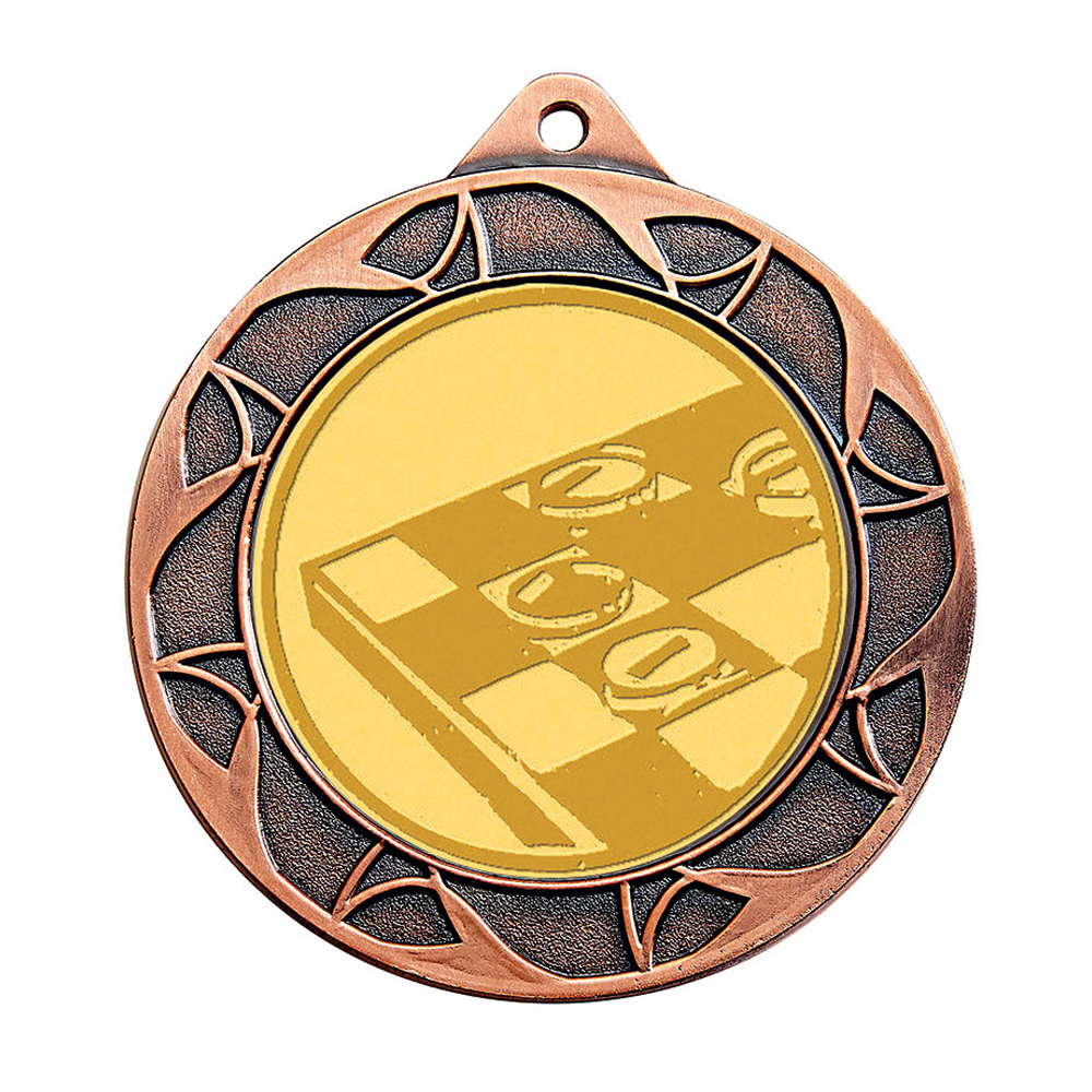 MÉDAILLE PORTE-CENTRE ZAMAK 70 MM  - M7003