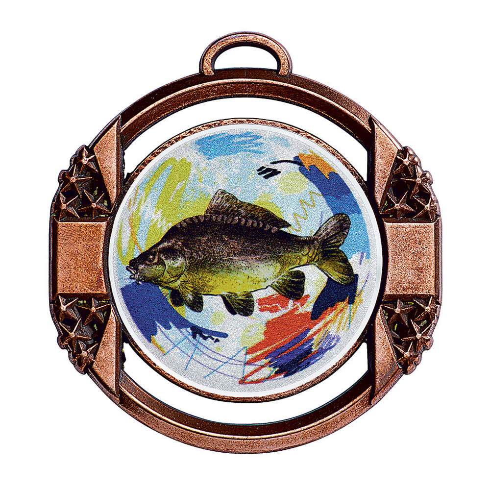 MÉDAILLE PORTE-CENTRE ZAMAK 70 MM  - M767