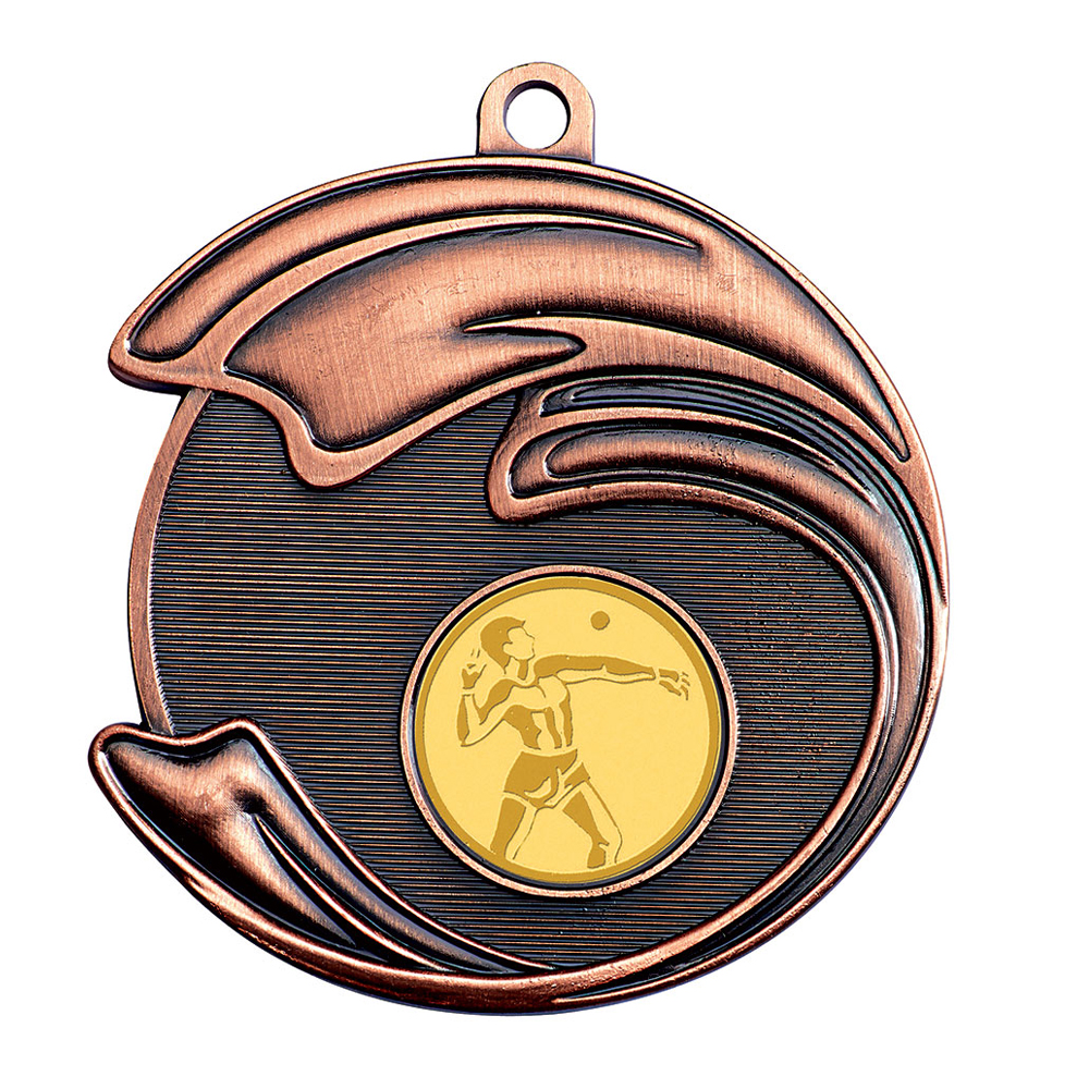 MÉDAILLE PORTE-CENTRE ZAMAK 70 MM  - M771