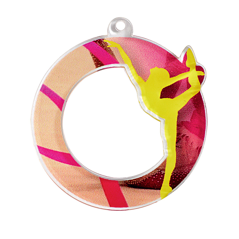 MÉDAILLE ACRYLIQUE DANSE 50 MM - MAN06