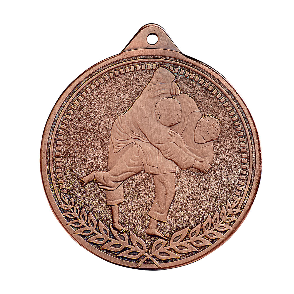 MÉDAILLE FRAPPÉE JUDO 70 MM - MF04