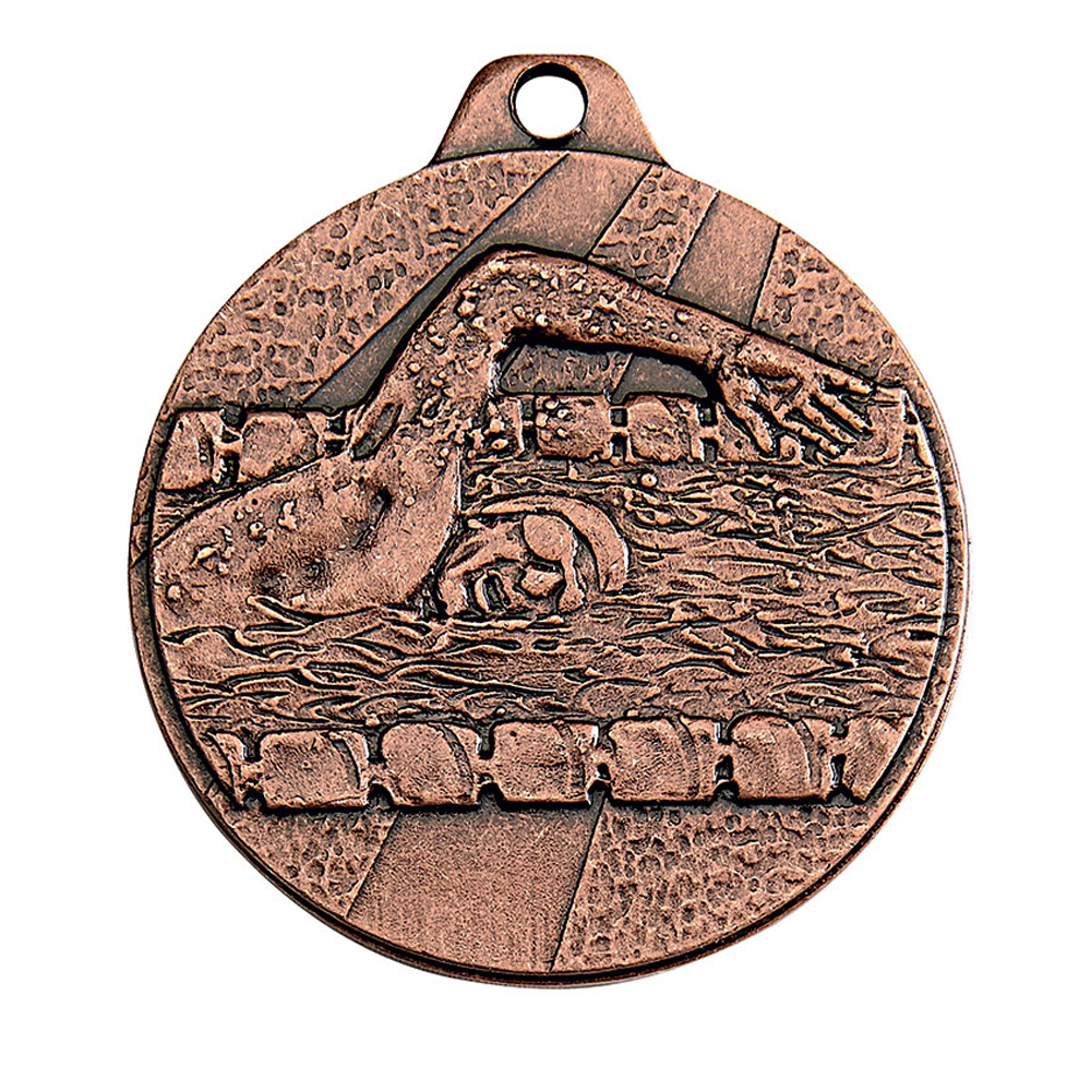 MÉDAILLE FRAPPÉE NATATION 32 MM - MF3008